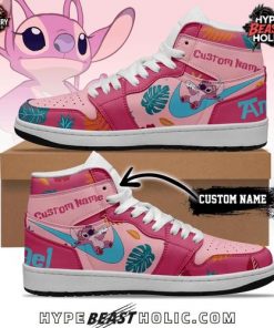 Angel Stitch Disney Custom Name Limited Edition Air Jordan 1