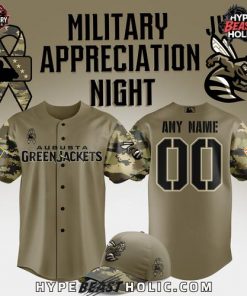 Augusta GreenJackets Military Appreciation Night 2025 Shirt Collection