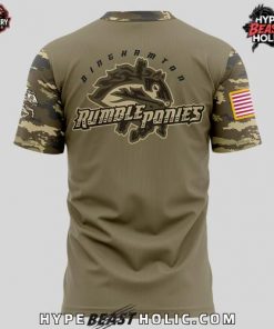 Binghamton Rumble Ponies Military Appreciation Night Custom Shirt Collection 6