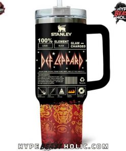 Def Leppard Glam Charged Limited Stanley Tumbler 3