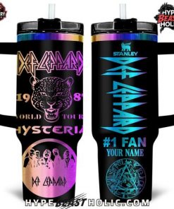 Def Leppard Hysteria 1987 Tour Special Stanley Tumbler