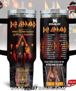 Def Leppard Rock of Ages Tour 2025 Special Stanley Tumbler