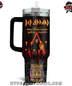 Def Leppard Rock of Ages Tour 2025 Special Stanley Tumbler