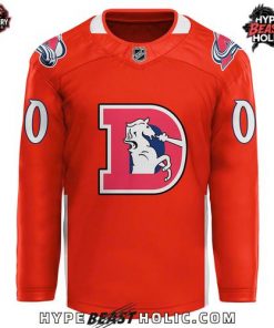 Denver Broncos x Colorado Avalanche Custom Limited Edition Hockey Jersey