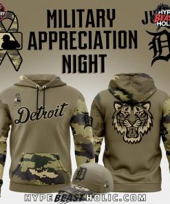 Detroit Tigers Military Appreciation Night 2025 Shirt Collection 7