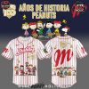 Leones Peanuts 100 Years LMB Edition Baseball Jersey