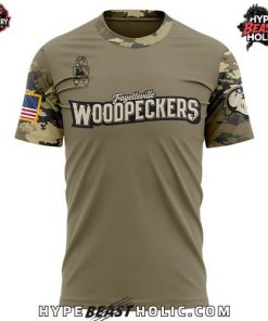 Fayetteville Woodpeckers Military Appreciation Night 2025 Shirt Collection 5