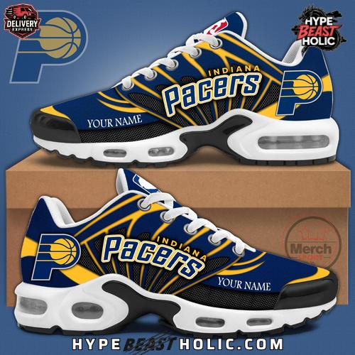 Indiana Pacers Custom Name Limited Air Max Plus Sneakers Indiana Pacers Custom Name Limited Air Max Plus Sneakers