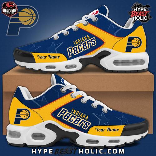 Indiana Pacers Personalized Air Max Plus Sneakers Indiana Pacers Personalized Air Max Plus Sneakers
