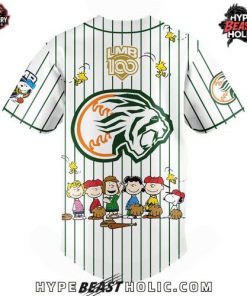 Leones Peanuts 100 Years LMB Edition Baseball Jersey 3