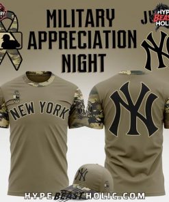 New York Yankees Military Appreciation Night 2025 Shirt Collection