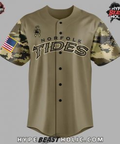 Norfolk Tides Military Appreciation Night 2025 Shirt Collection