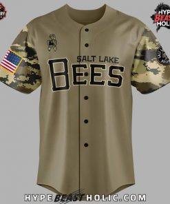 Salt Lake Bees Military Appreciation Night Custom Shirt Collection