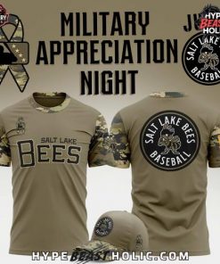 Salt Lake Bees Military Appreciation Night Custom Shirt Collection 4