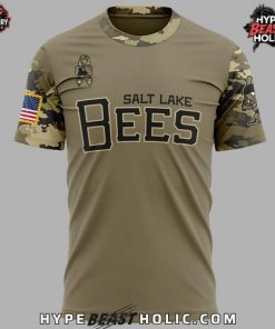Salt Lake Bees Military Appreciation Night Custom Shirt Collection 5