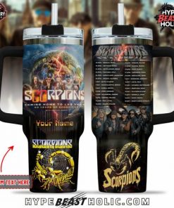Scorpions 60th Anniversary World Tour Custom Edition Tumbler Cup