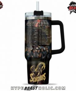 Scorpions 60th Anniversary World Tour Custom Edition Tumbler Cup