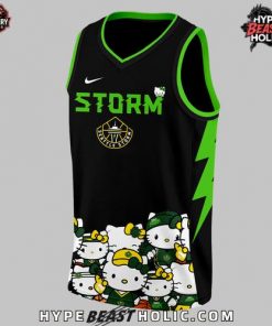 Seattle Storm x Hello Kitty Night 2025 Basketball Jersey