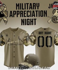 Springfield Cardinals Military Appreciation Night Custom Shirt Collection