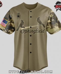 Springfield Cardinals Military Appreciation Night Custom Shirt Collection