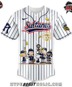 Sultanes Peanuts 100 Years LMB Special Baseball Jersey