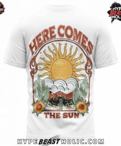 The Beatles Here Comes The Sun Retro Graphic White Edition T Shirt 3