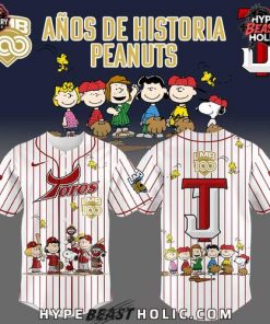 Toros Peanuts 100 Years LMB Special Baseball Jersey