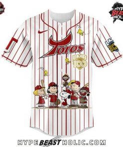 Toros Peanuts 100 Years LMB Special Baseball Jersey