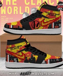 Twenty One Pilots On Fire Blurryface Air Force 1