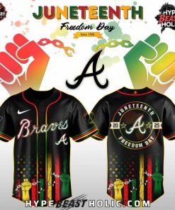 Atlanta Braves x Juneteenth Day 2025 Special Jersey