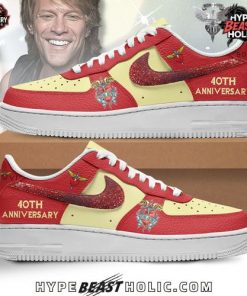 Bon Jovi 40th Anniversary Limited Edition Air Force 1