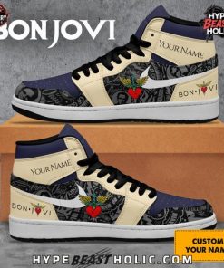 Bon Jovi 40th Anniversary Limited Edition Air Jordan 1