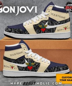 Bon Jovi 40th Anniversary Limited Edition Air Jordan 1 3