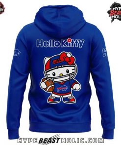 Buffalo Bills x Hello Kitty 2025 Blue Hoodie 3