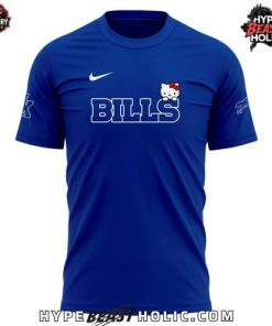 Buffalo Bills x Hello Kitty 2025 Blue T-Shirt
