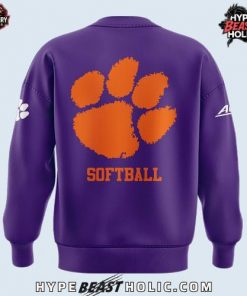 Clemson Tigers 2025 ACC Softball Champions Limited Sweatshirt 3 1