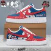 Edmonton Oilers Collab Nike Custom Name Air Force 1 Shoes