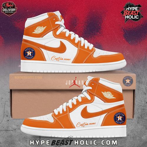 Houston Astros Collab Nike Custom Name Air Jordan 1 Shoes Houston Astros Collab Nike Custom Name Air Jordan 1 Shoes