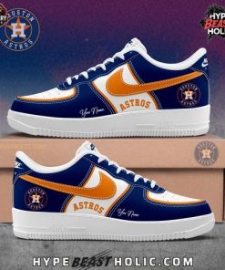 Houston Atros Collab Nike Custom Name Air Force 1 Shoes