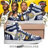 Indiana Pacers Collab Nike Custom Name Air Jordan 1 Shoes