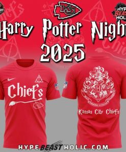 Kansas City Chiefs x Harry Potter Night 2025 T-Shirt