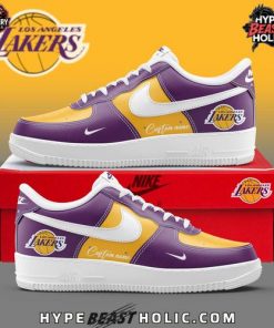 Los Angeles Lakers x Nike Limited Editon Air Force 1 4