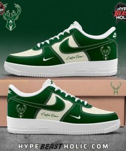 Milwaukee Bucks x Nike Custom Name Air Force 1