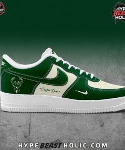 Milwaukee Bucks x Nike Custom Name Air Force 1