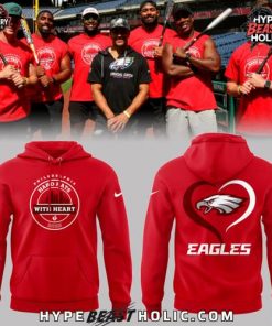 Philadelphia Eagles x Hard Hats With Heart 2025 Special Hoodie