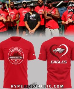 Philadelphia Eagles x Hard Hats With Heart 2025 Special T-Shirt