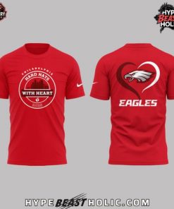Philadelphia Eagles x Hard Hats With Heart 2025 Special T-Shirt