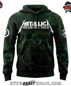 Philadelphia Eagles x Metallica M72 Word Tour 2025 Limited Hoodie