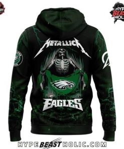 Philadelphia Eagles x Metallica M72 Word Tour 2025 Limited Hoodie 3