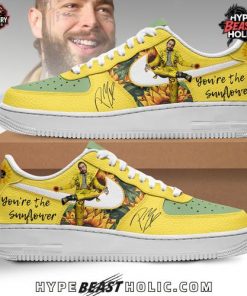 Post Malone Sunflower Limited Edition Air Force 1